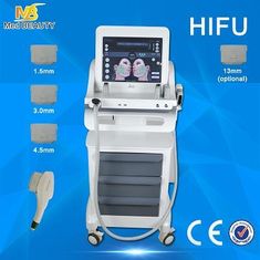 China 5 o enrugamento da máquina dos punhos HIFU aperta a pele fraca nenhuma injeção fornecedor