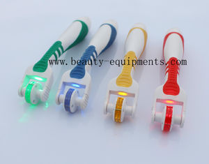 China Rolo da agulha do sistema do rolamento de Derma de 540 agulhas micro com luz azul/vermelha/do amarelo/verde diodo emissor de luz fornecedor