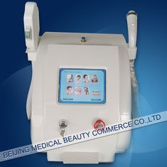 China os 2 os mais novos em 1 E-Luz Ipl RF da segurança, enrugamento bipolar do RF/máquina remoção do cabelo fornecedor